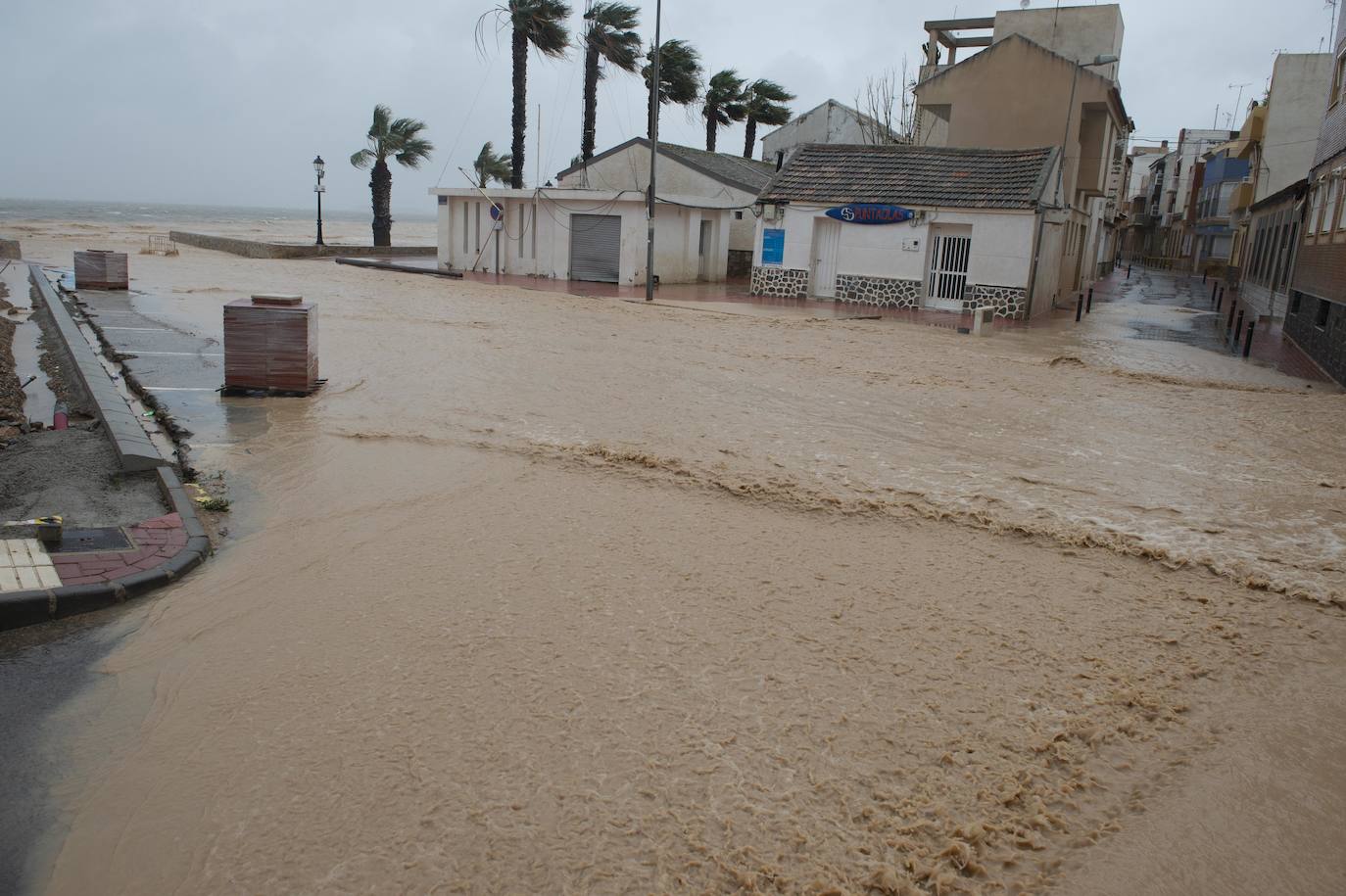 Fotos: Las lluvias vuelven a anegar Los Alcázares