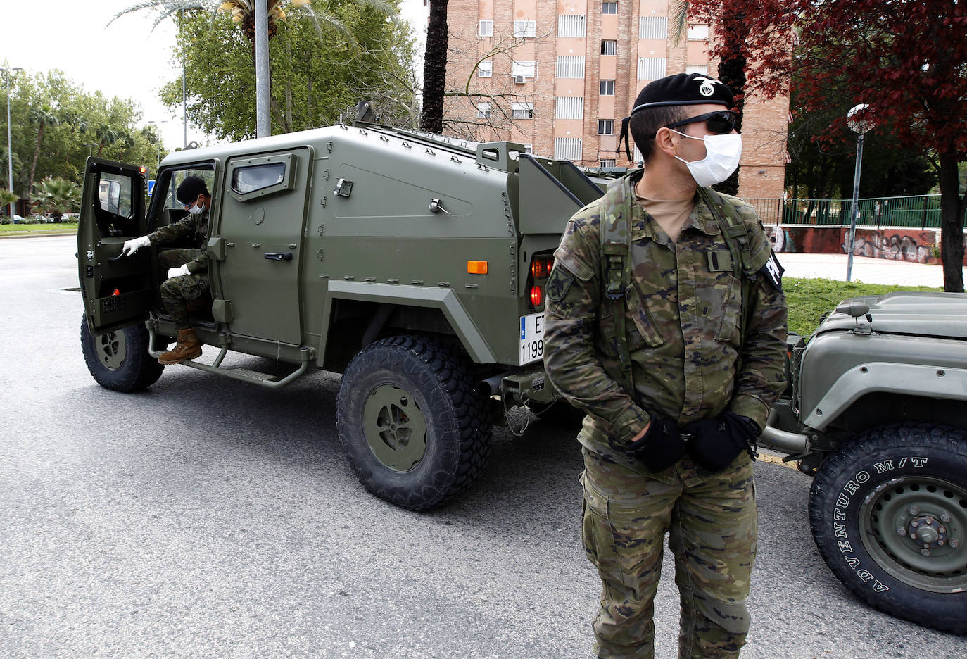 Fotos: Las Fuerzas Armadas se despliegan en Murcia