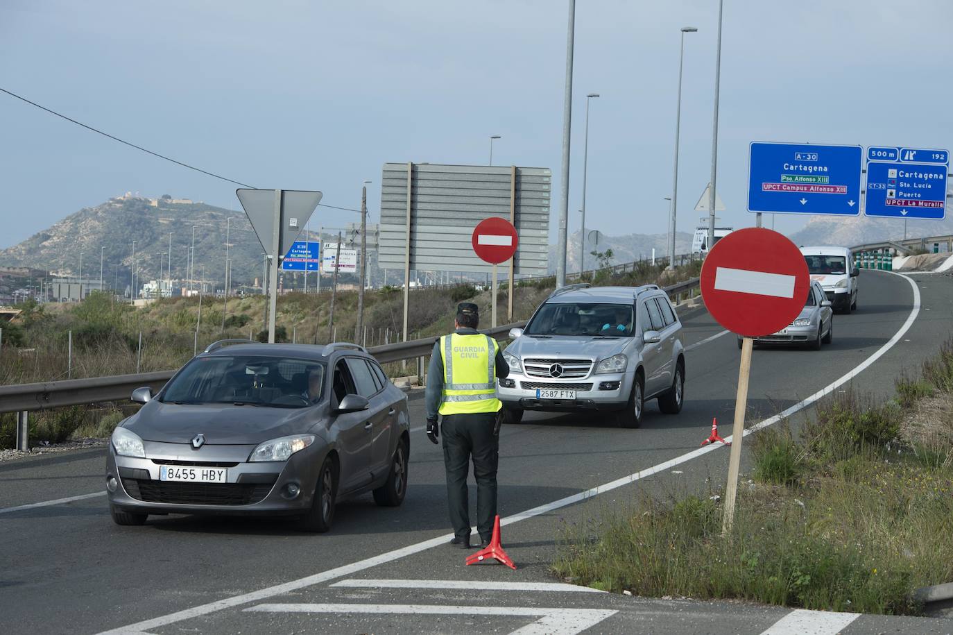 Fotos: Cartagena se queda parada y vacía