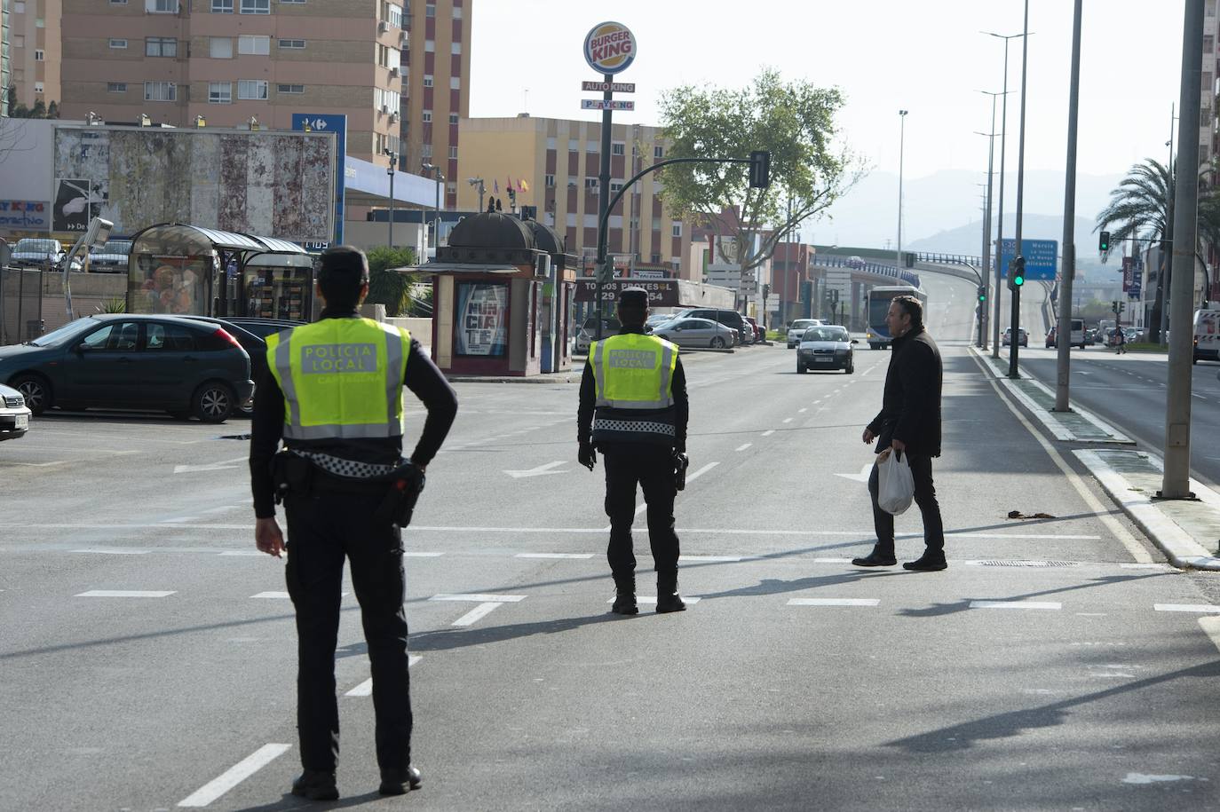 Fotos: Cartagena se queda parada y vacía