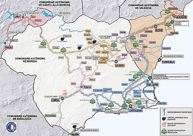 Fuente: Mancomunidad de los Canales del Taibilla