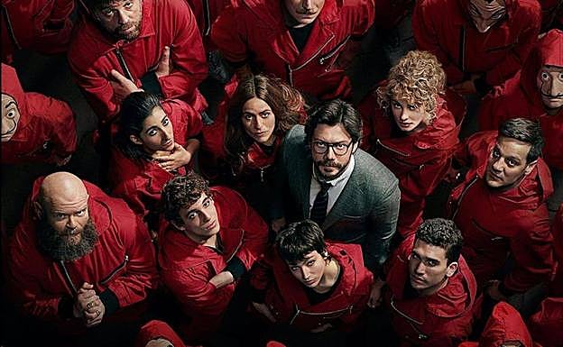 Imagen promocional de 'La casa de papel'.