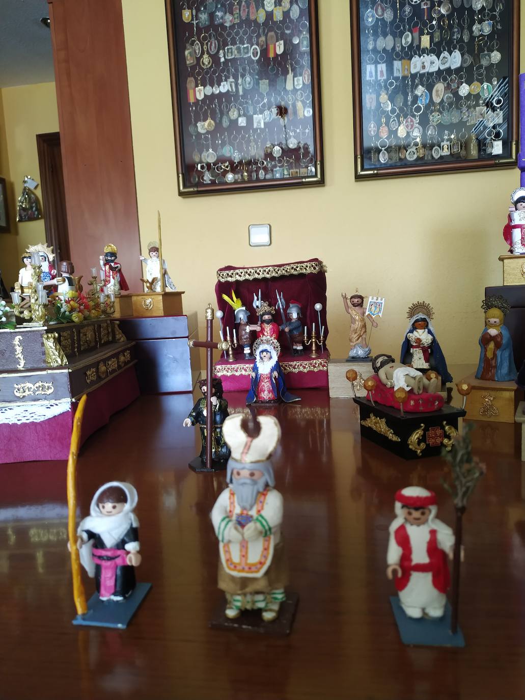 Fotos: Recrean las procesiones de Semana Santa de Cartagena con Playmobil