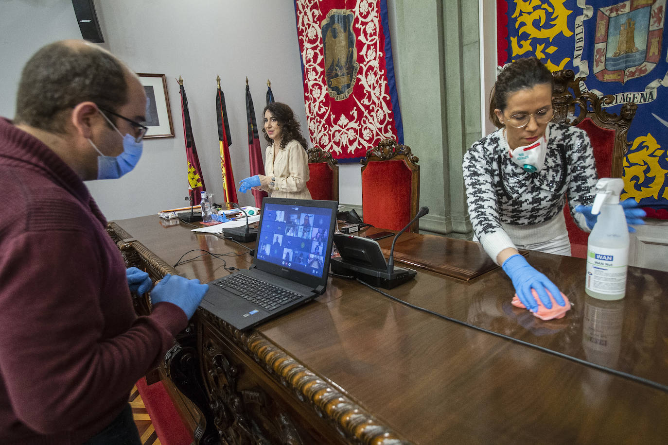 Fotos: El Presupuesto de Cartagena recorta la promoción turística para reforzar el plan contra el Covid-19