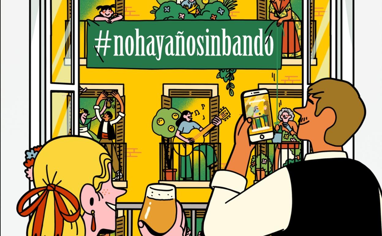 Estrella de Levante promueve la acción #NohayañosinBando para mantener el espíritu huertano desde casa