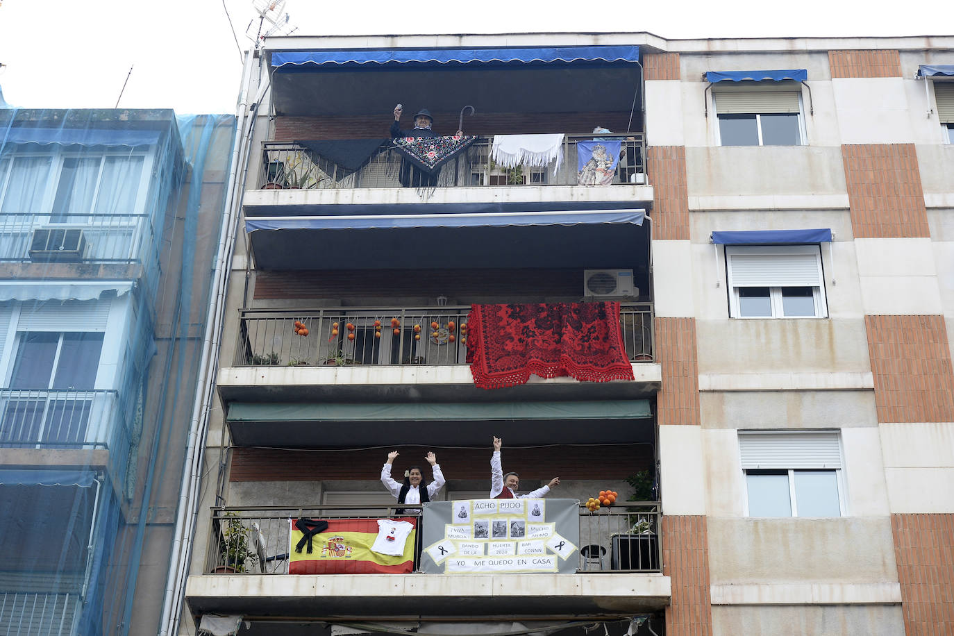 Fotos: Murcia celebra su Bando del confinamiento