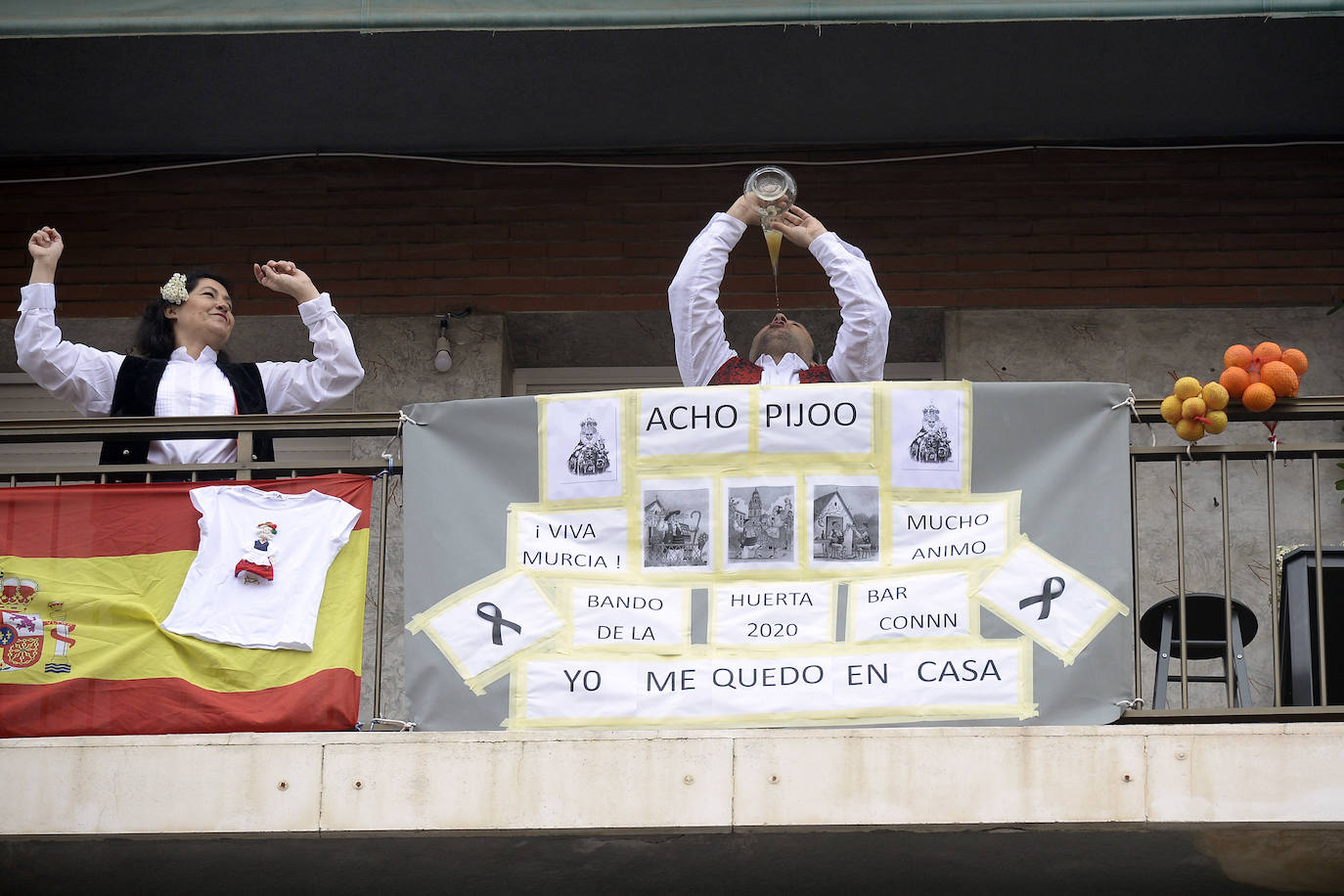 Fotos: Murcia celebra su Bando del confinamiento