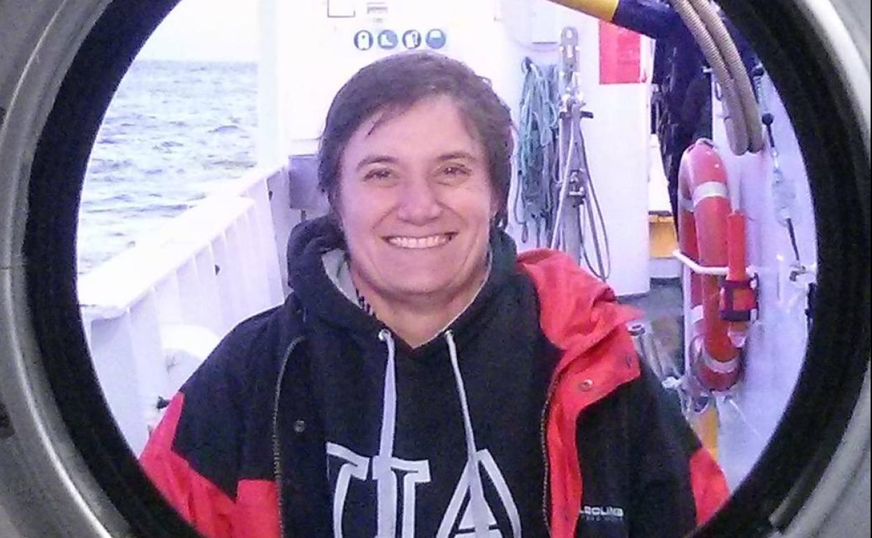 La bióloga marina Francisca Giménez Casalduero.