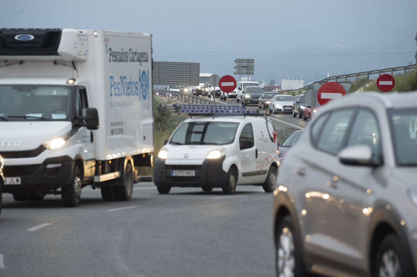 Fotos: Reparto de mascarillas el martes en Murcia
