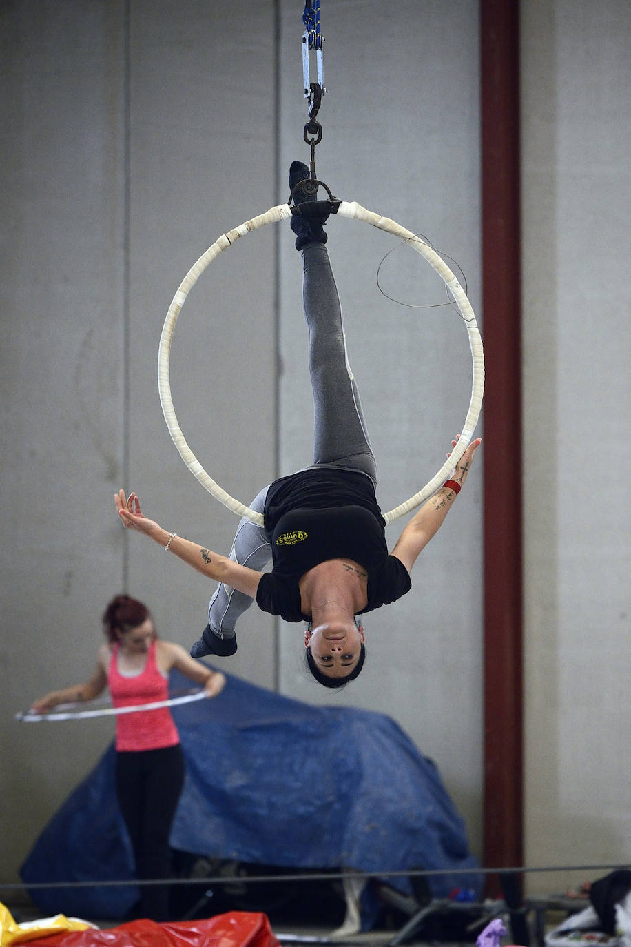 Fotos: Malabaristas y payasos en cuarentena