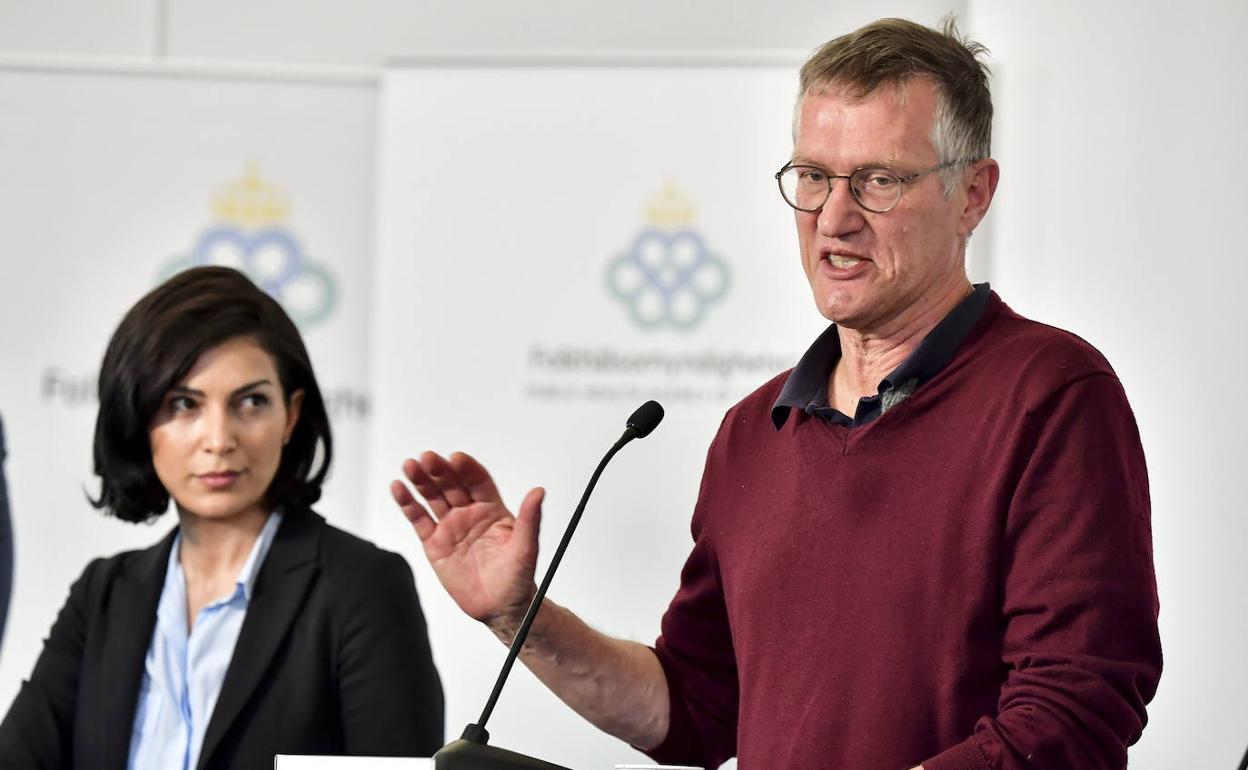 Anders Tegnell, director del departamento que diseña la lucha contra el Covid-19 en la Agencia de Salud Pública de Suecia.