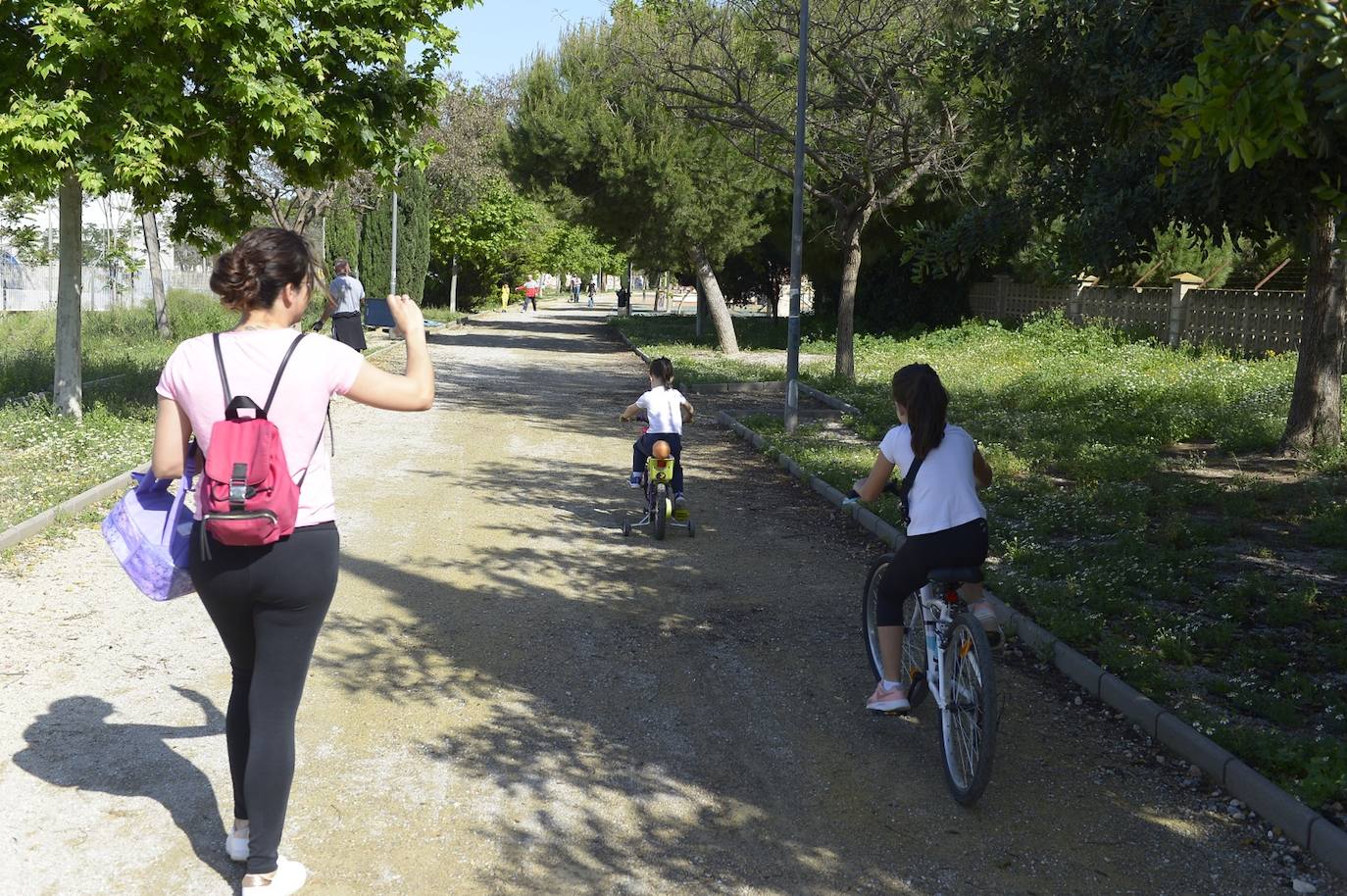 Fotos: Los niños vuelven a pasear por las calles de la Región