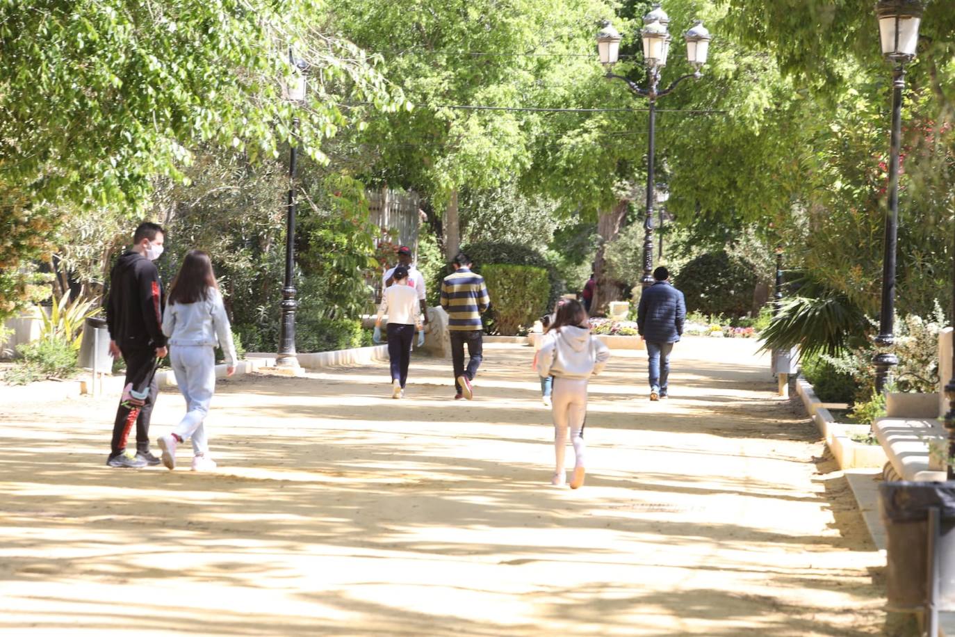 Fotos: Los niños vuelven a pasear por las calles de la Región