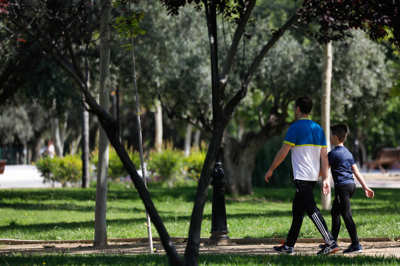 Fotos: Los niños vuelven a pasear por las calles de la Región