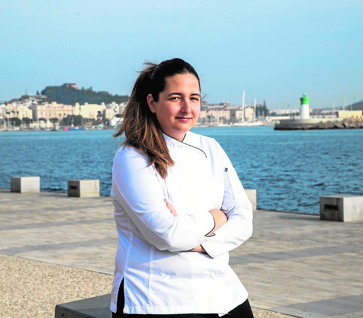 María Gómez, en el puerto de Cartagena, en una fotografía de archivo. 