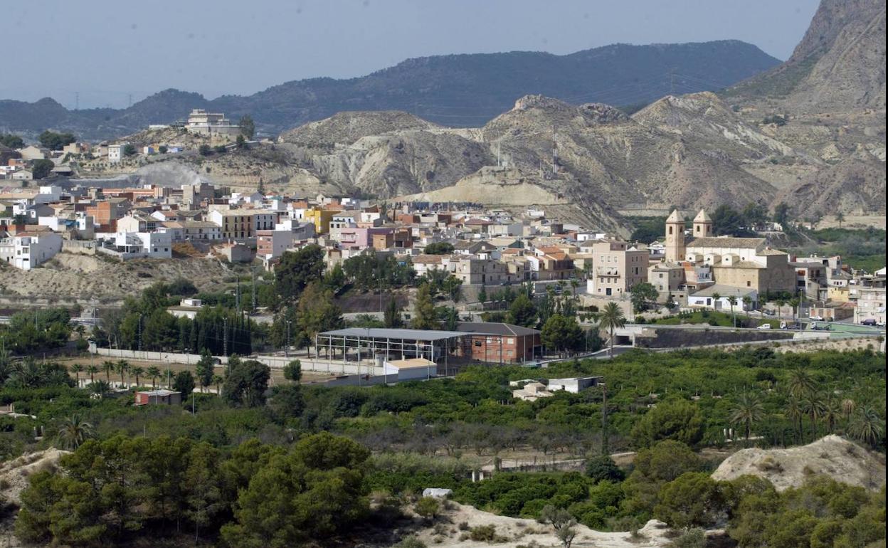 Panorámica del Villanueva del Río Segura.