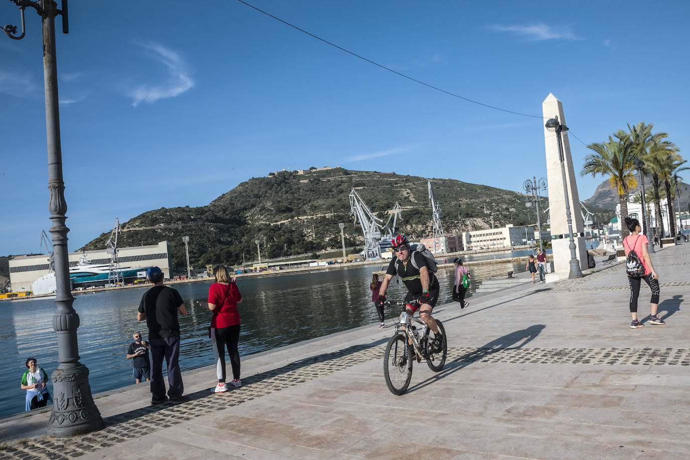 Fotos: Los murcianos salen a pasear y hacer deporte tras más de un mes de confinamiento