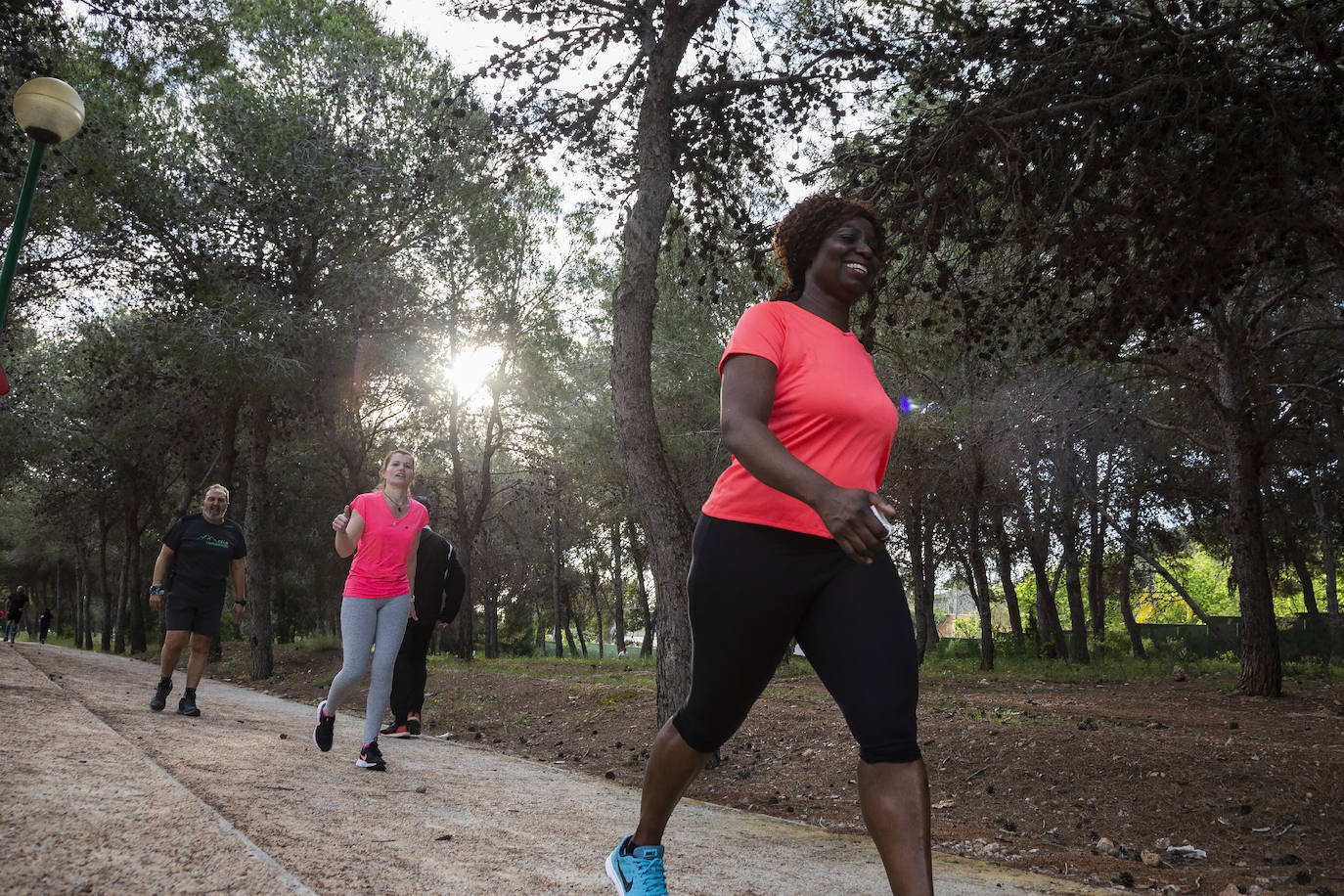 Fotos: Los murcianos salen a pasear y hacer deporte tras más de un mes de confinamiento