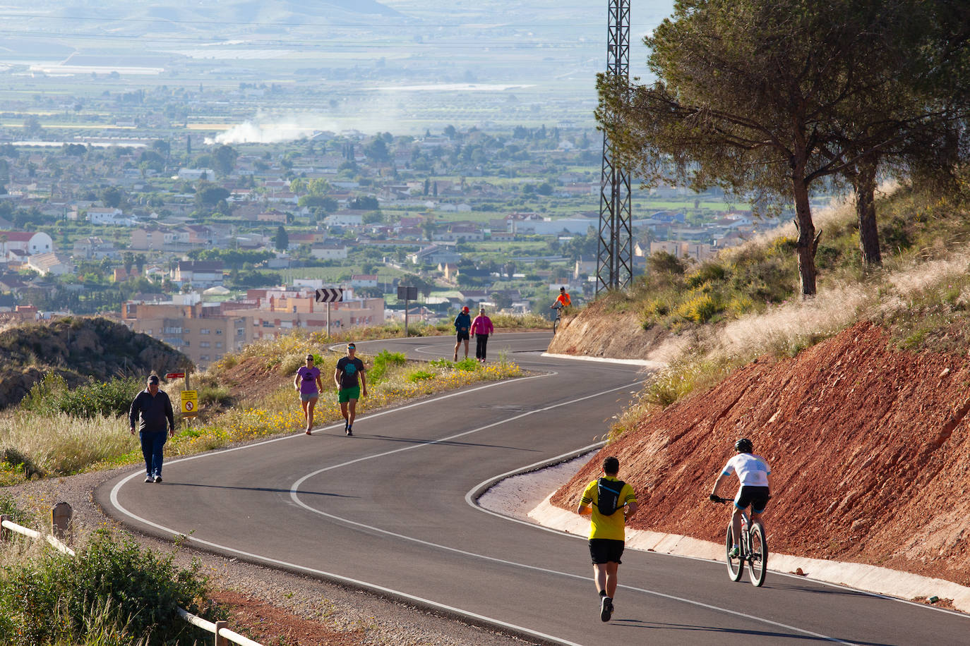 Fotos: Los murcianos salen a pasear y hacer deporte tras más de un mes de confinamiento