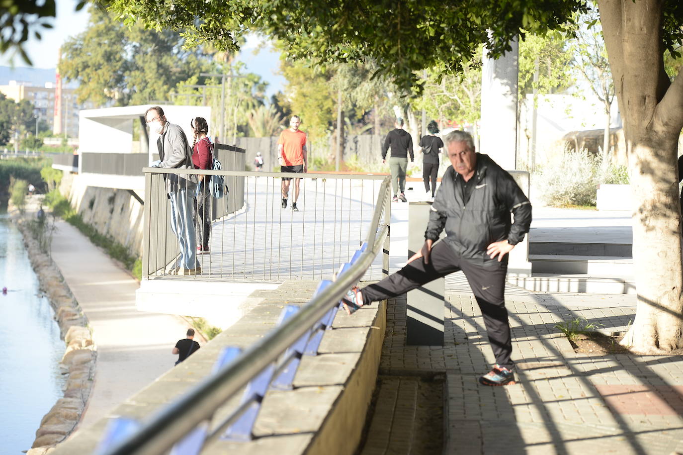 Fotos: Los murcianos salen a pasear y hacer deporte tras más de un mes de confinamiento