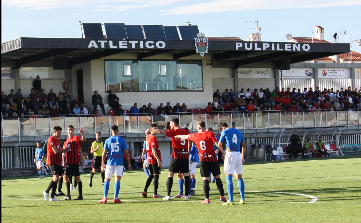 Partido disputado esta temporada entre el Pulpileño y el Mar Menor. 