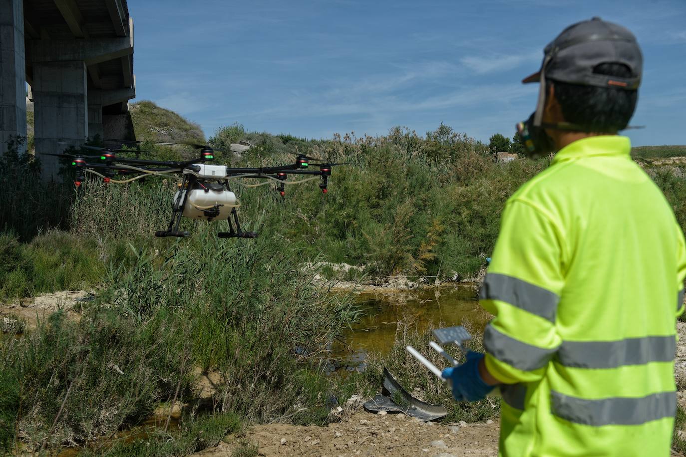 Fotos: Fumigar a vista de pájaro
