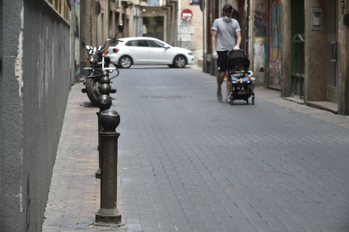Fotos: Los peatones ganarán espacio en el entorno de Santa Eulalia