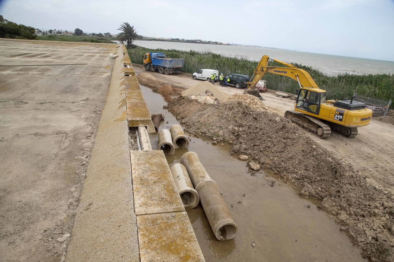Fotos: La CHS da el primer paso para blindar el acuífero del Mar Menor