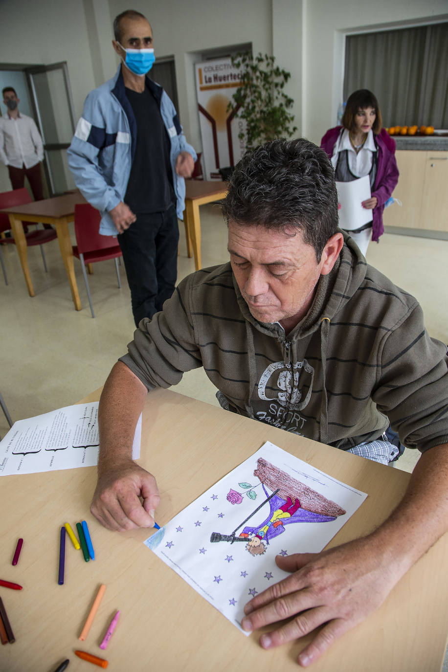 Fotos: Noelia Arroyo visita la Hospitalidad de Santa Teresa