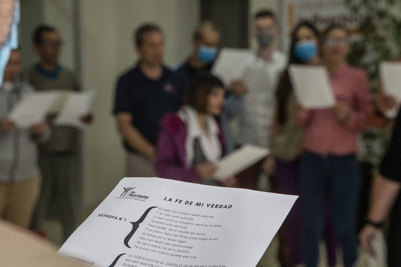 Fotos: Noelia Arroyo visita la Hospitalidad de Santa Teresa