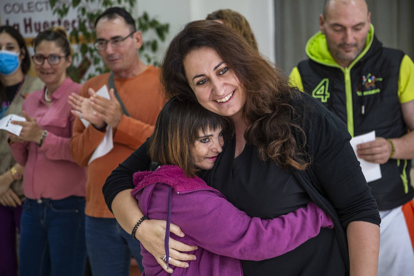 Fotos: Noelia Arroyo visita la Hospitalidad de Santa Teresa