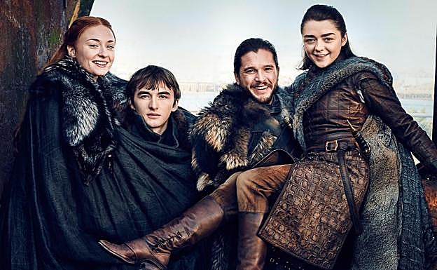 Los Stark, en 'Juego de tronos'.