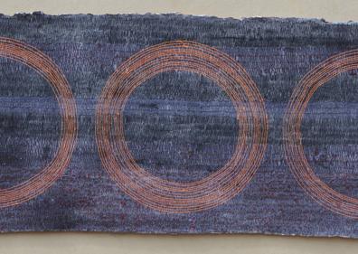 Imagen secundaria 1 - 'Horizontes en círculo', de Carmen Baena, en la galería MA Arte Contemporáneo. | 'Retrato de caballero', de Volterra, en El Prado.