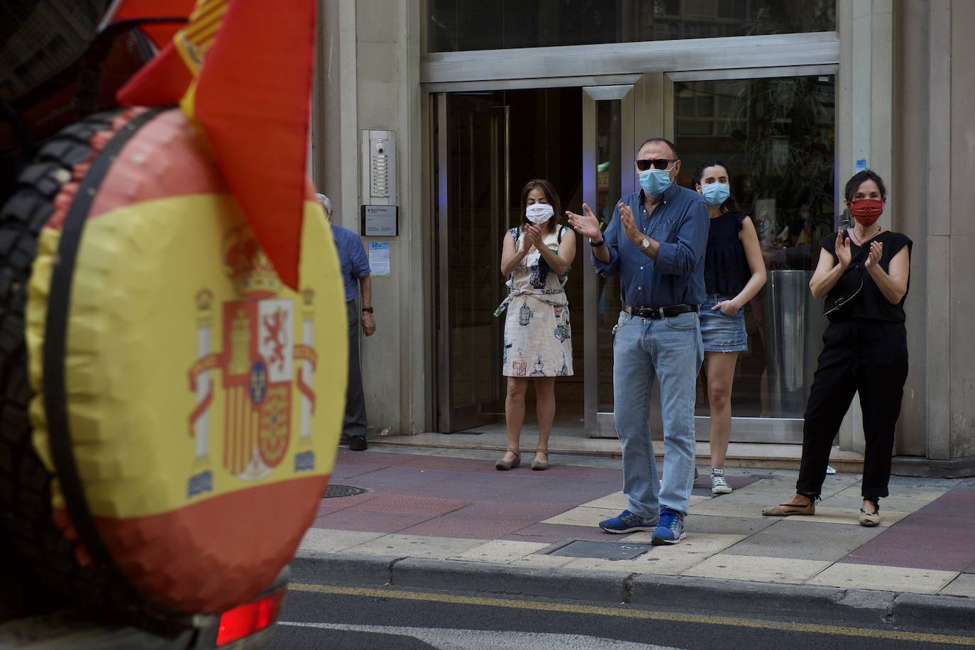 Fotos: Marcha &quot;por España y su libertad&quot; en Murcia