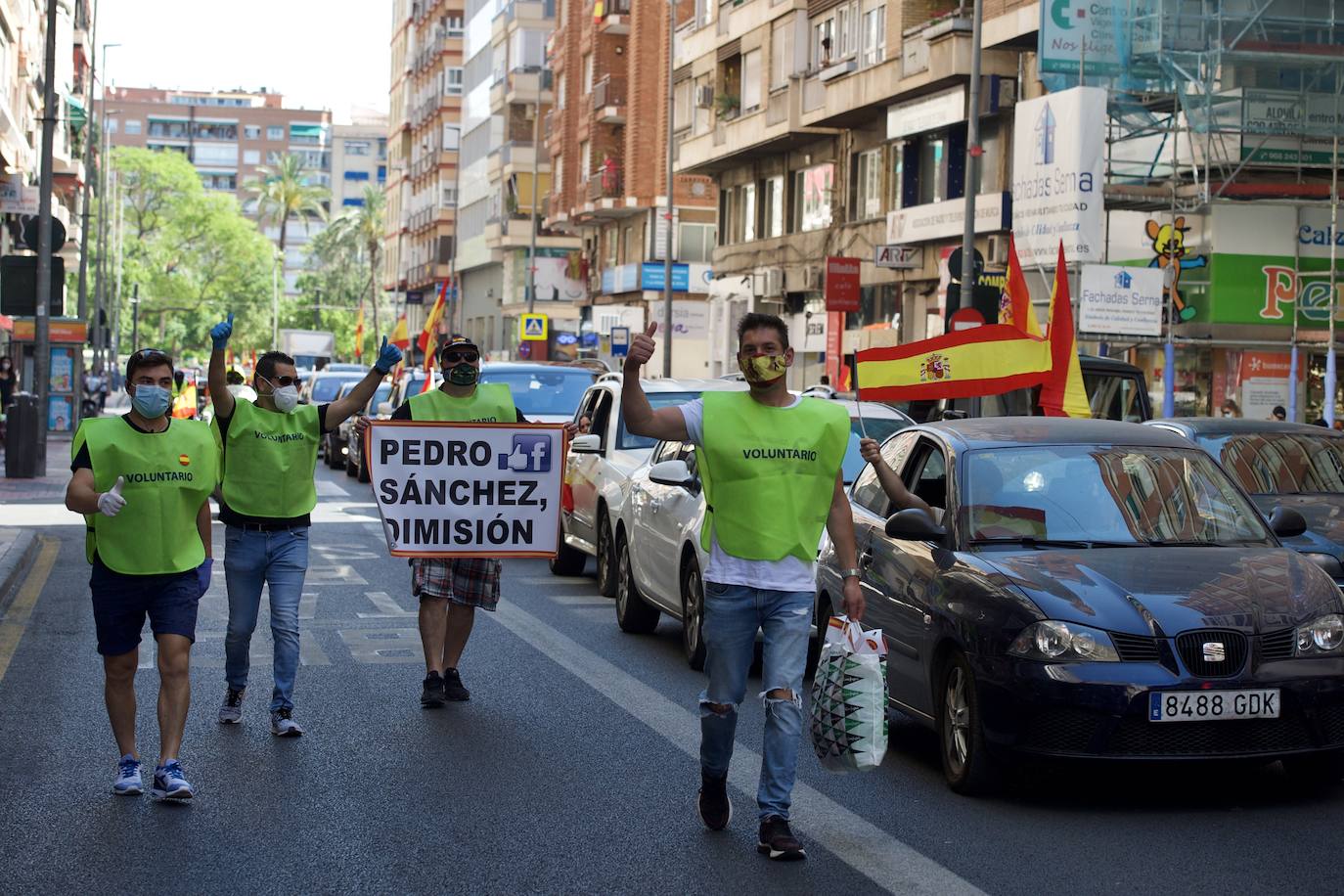 Fotos: Marcha &quot;por España y su libertad&quot; en Murcia