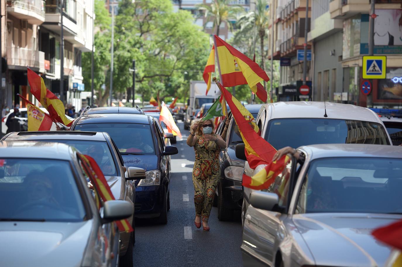 Fotos: Marcha &quot;por España y su libertad&quot; en Murcia