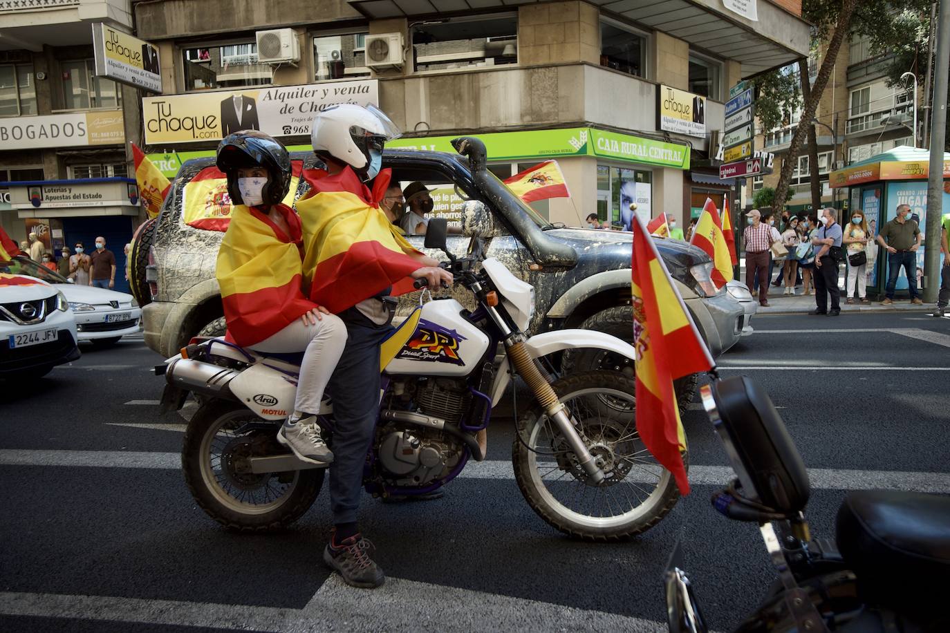 Fotos: Marcha &quot;por España y su libertad&quot; en Murcia