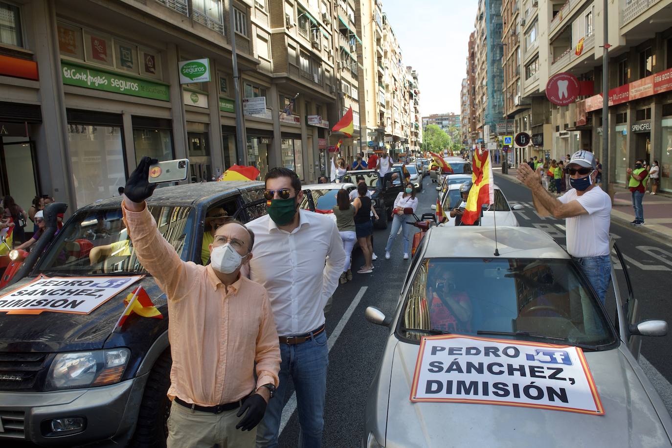 Fotos: Marcha &quot;por España y su libertad&quot; en Murcia