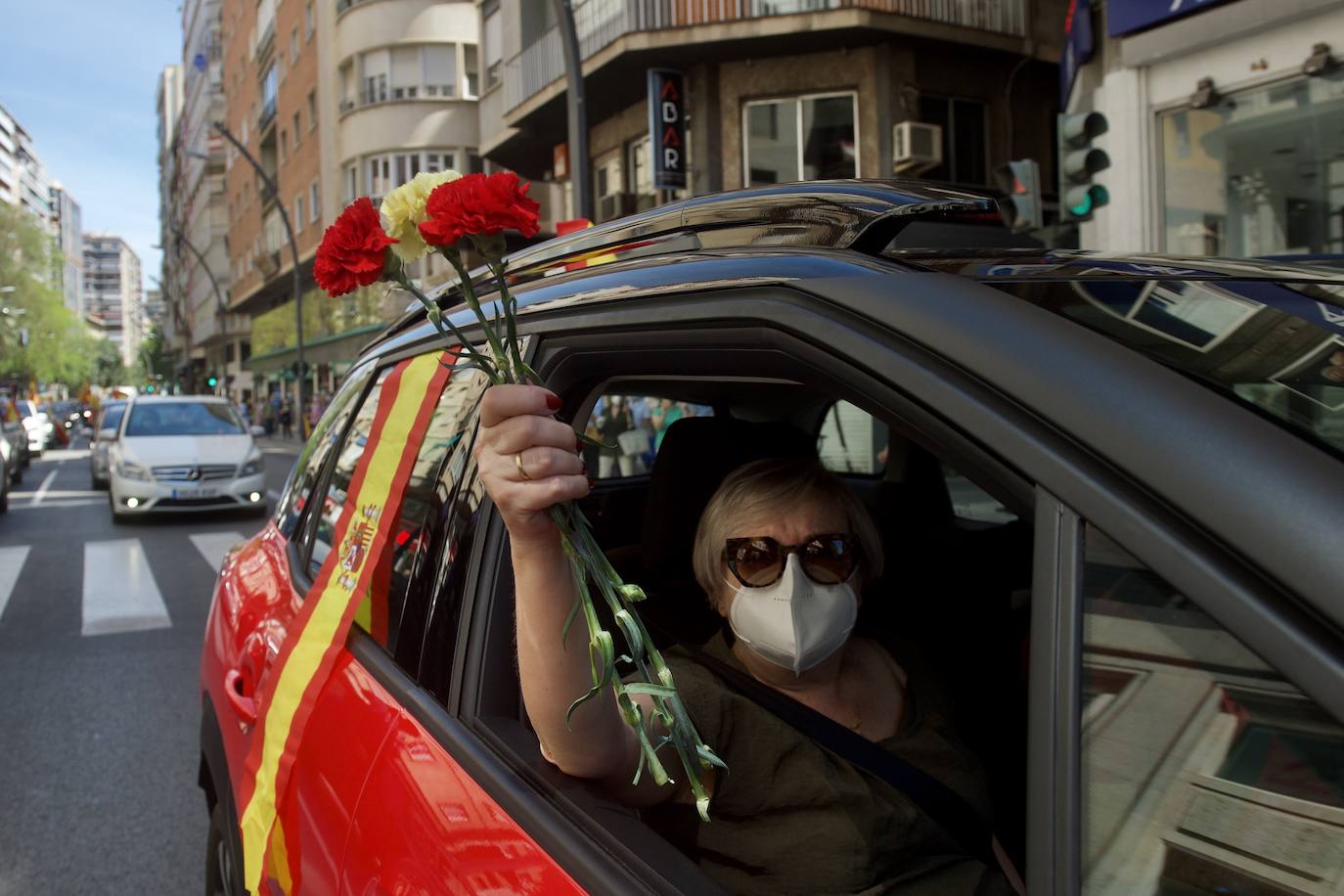 Fotos: Marcha &quot;por España y su libertad&quot; en Murcia