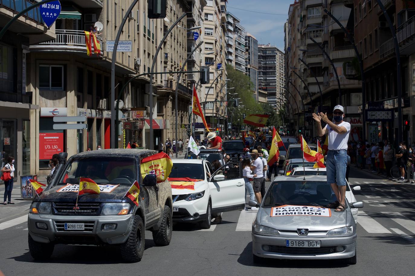 Fotos: Marcha &quot;por España y su libertad&quot; en Murcia