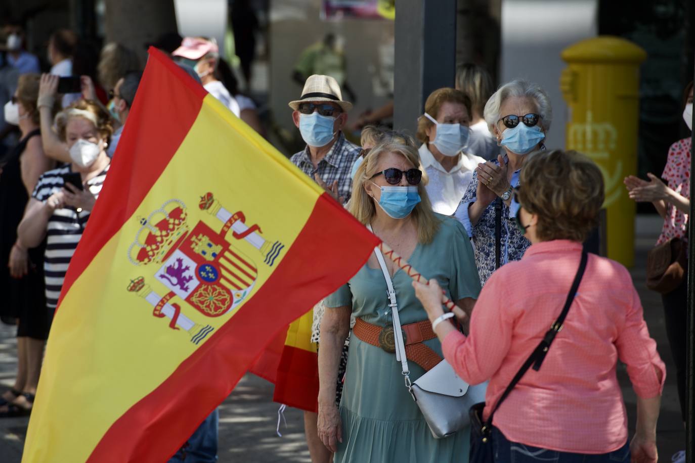 Fotos: Marcha &quot;por España y su libertad&quot; en Murcia