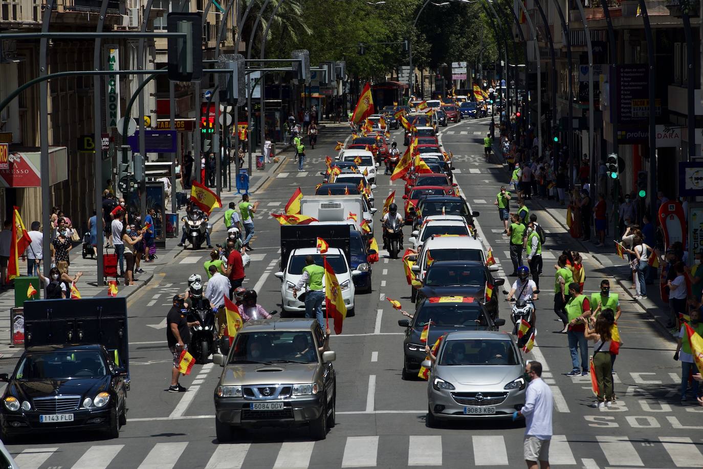 Fotos: Marcha &quot;por España y su libertad&quot; en Murcia