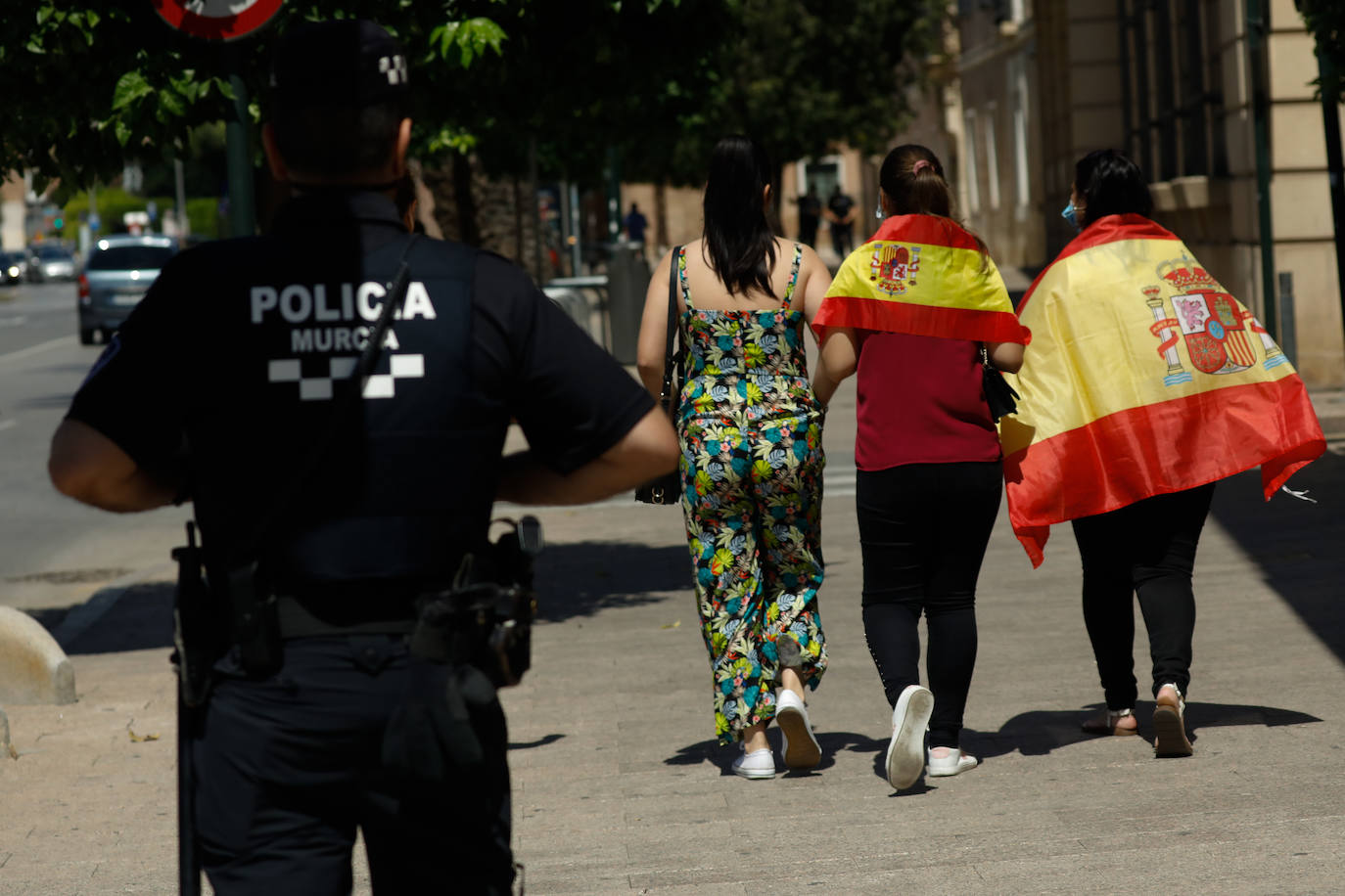 Fotos: Marcha &quot;por España y su libertad&quot; en Murcia