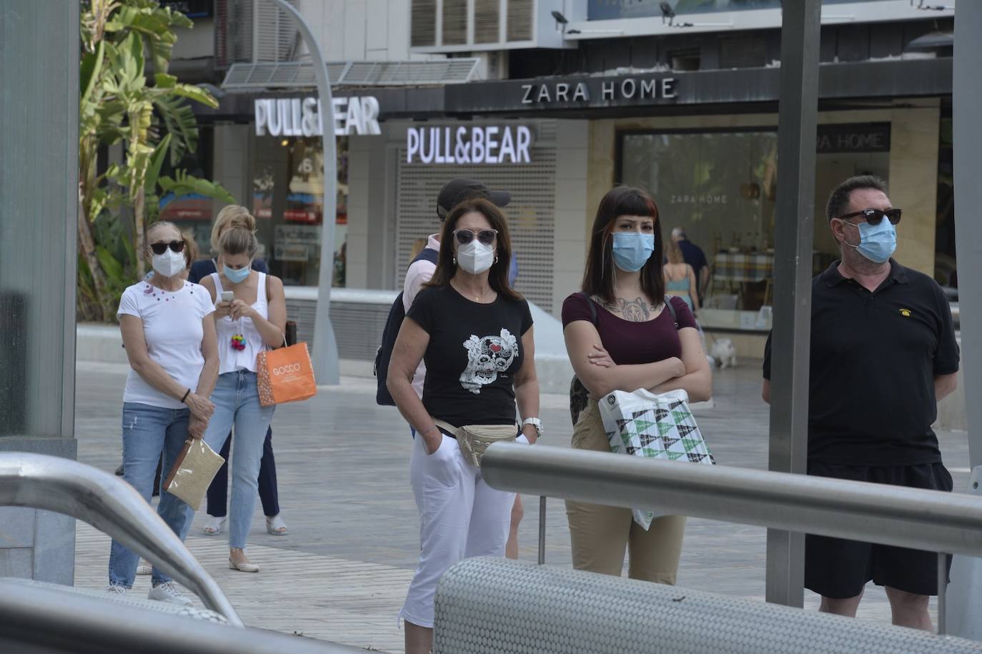 Fotos: Los centros comerciales vuelven tras más de dos meses