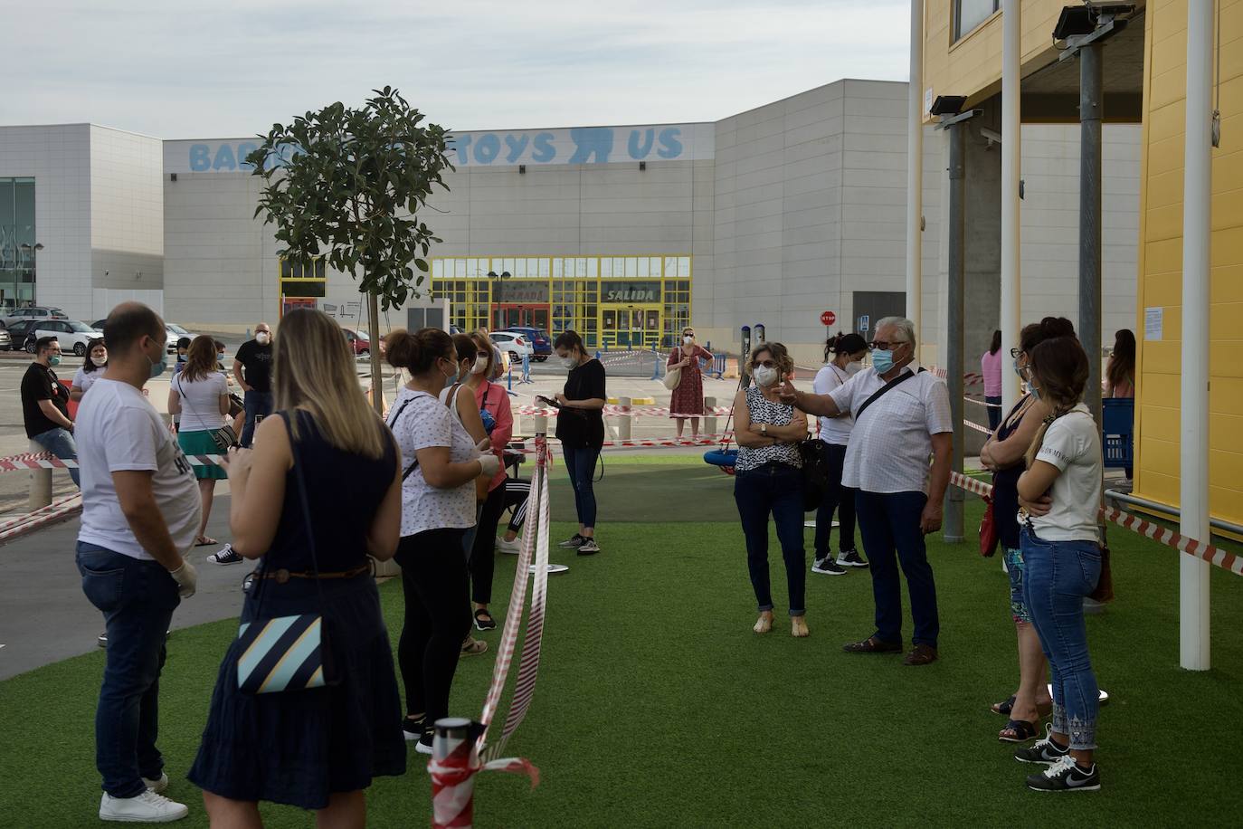 Fotos: Los centros comerciales vuelven tras más de dos meses