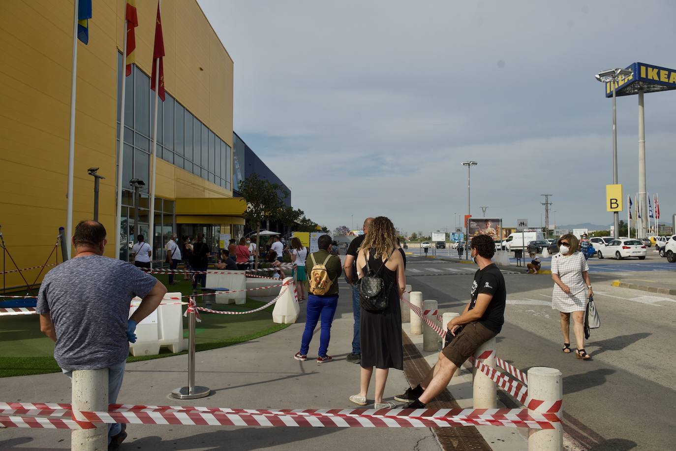 Fotos: Los centros comerciales vuelven tras más de dos meses