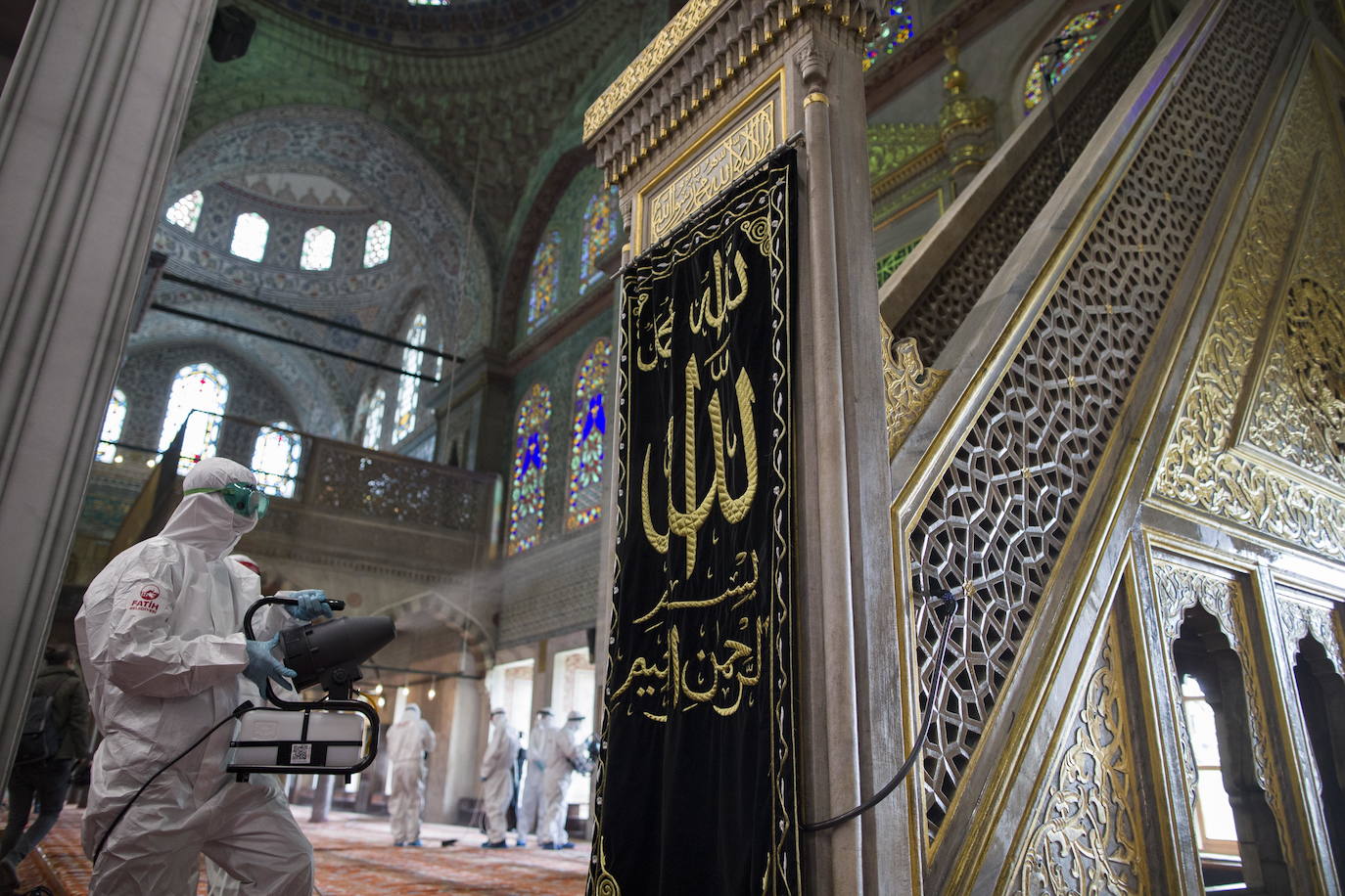 Fotos: La mezquita de Solimán abre sus puertas