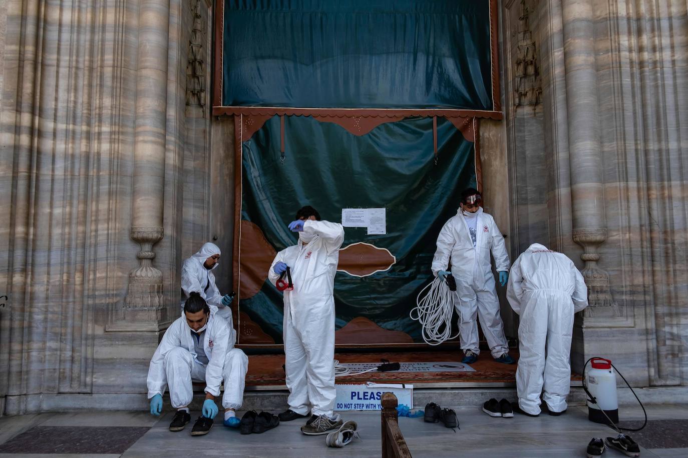 Fotos: La mezquita de Solimán abre sus puertas
