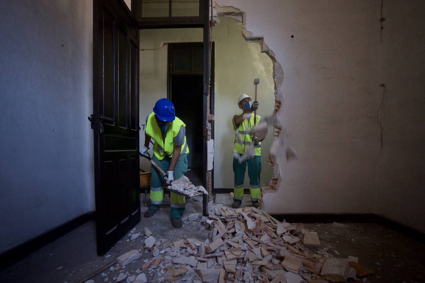 La intervención no se limitará al edificio, sino también a su entorno