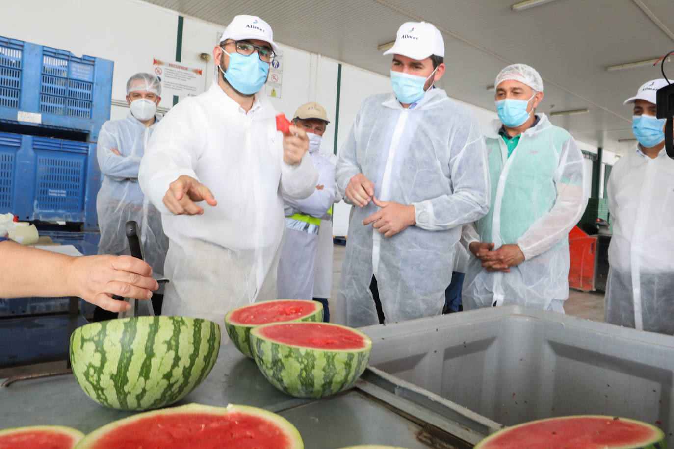 Fotos: La pandemia pasa factura en la cooperativa Alimer